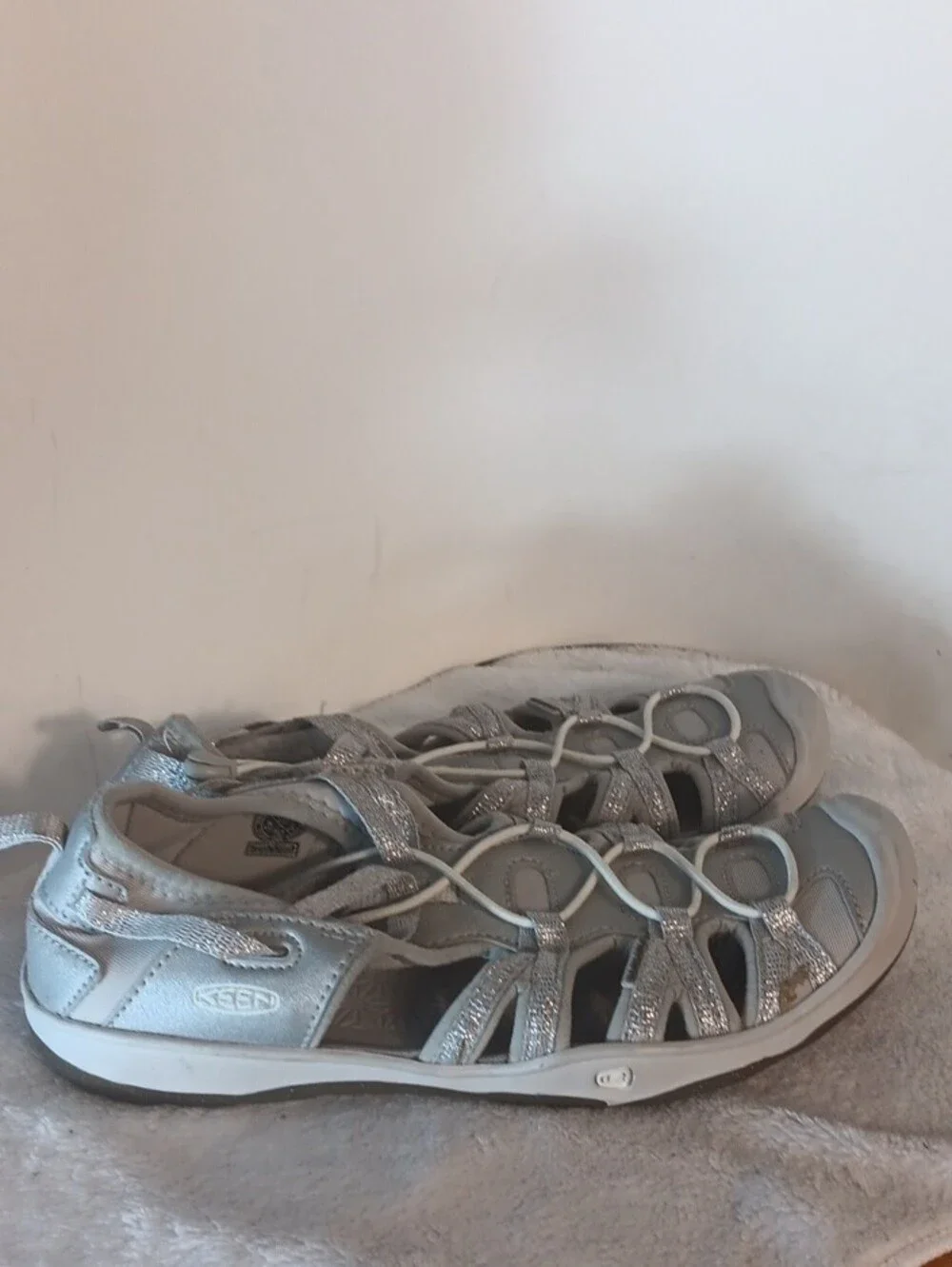 Keen Girl's Silver Grey Outdoor Sport Sandals